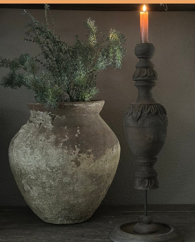 Oude  stenen waterpot, Ophalen of Verzenden