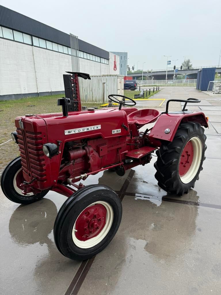 Tractor oldtimer mc Cormic D219 met kenteken, Zakelijke goederen, Agrarisch | Tractoren, Ophalen, Tot 2500, Oldtimer, McCormick