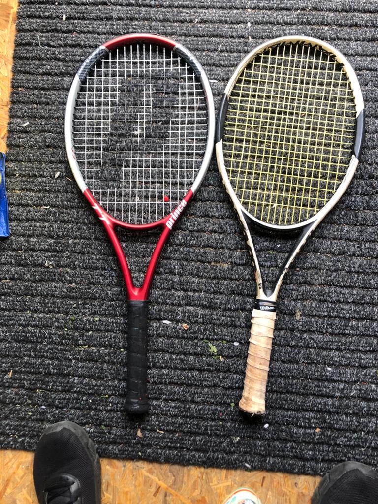 Wilsson en prince, Sport en Fitness, Tennis, Ophalen, Zo goed als nieuw, Racket, Prince