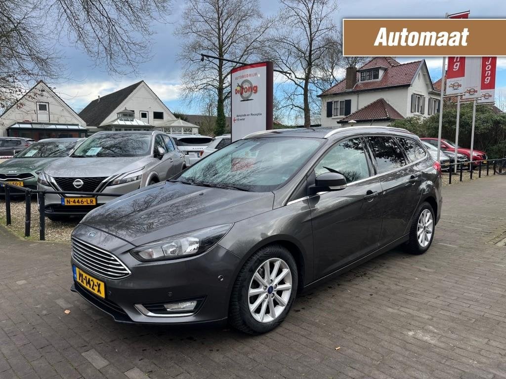 Ford FOCUS WAGON 1.5 TDCI TITANIUM AUTOMAAT / NAVI / STOEL+S, Gebruikt, 4 cilinders, Te koop, 1499 cc