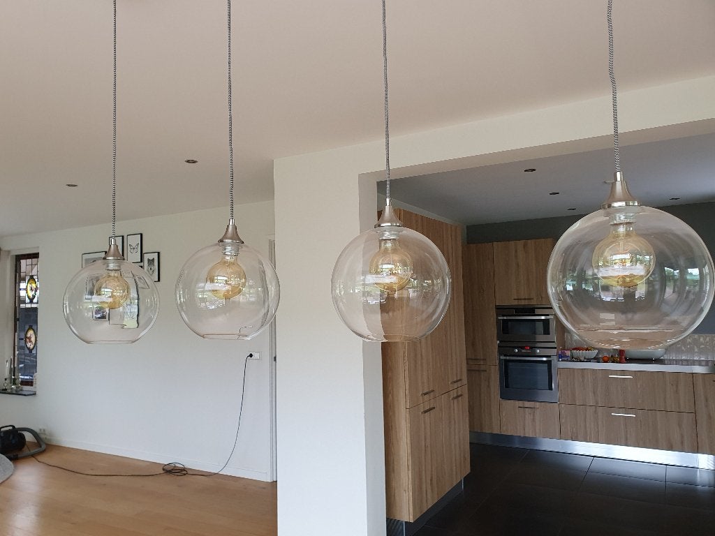 Lamp, Ophalen, Overige fittingen, Modern, Glas