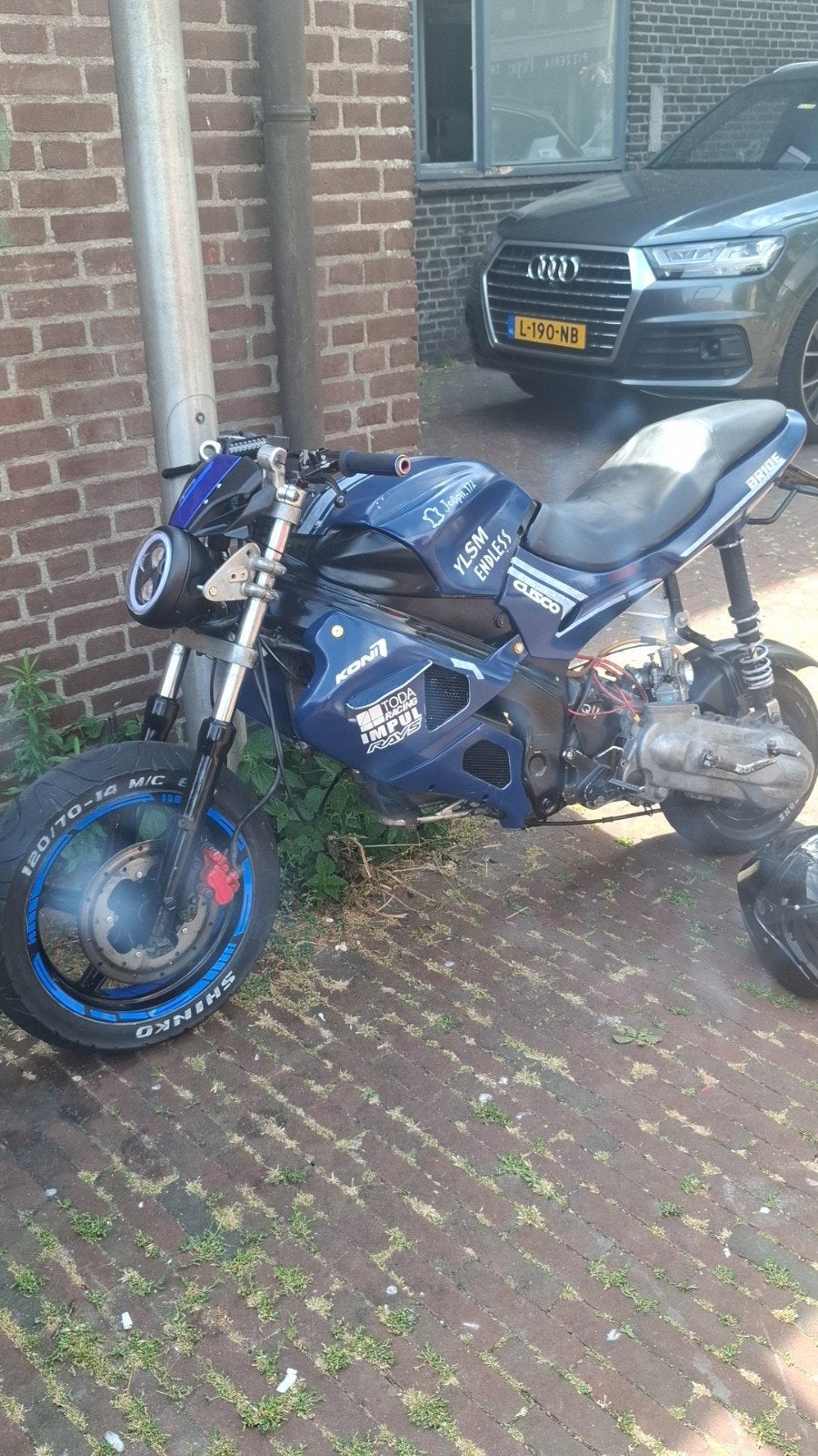 gilera dna 172cc stage 2 (wok), Fietsen en Brommers, Ophalen, Zo goed als nieuw, Tweetakt, Overige modellen
