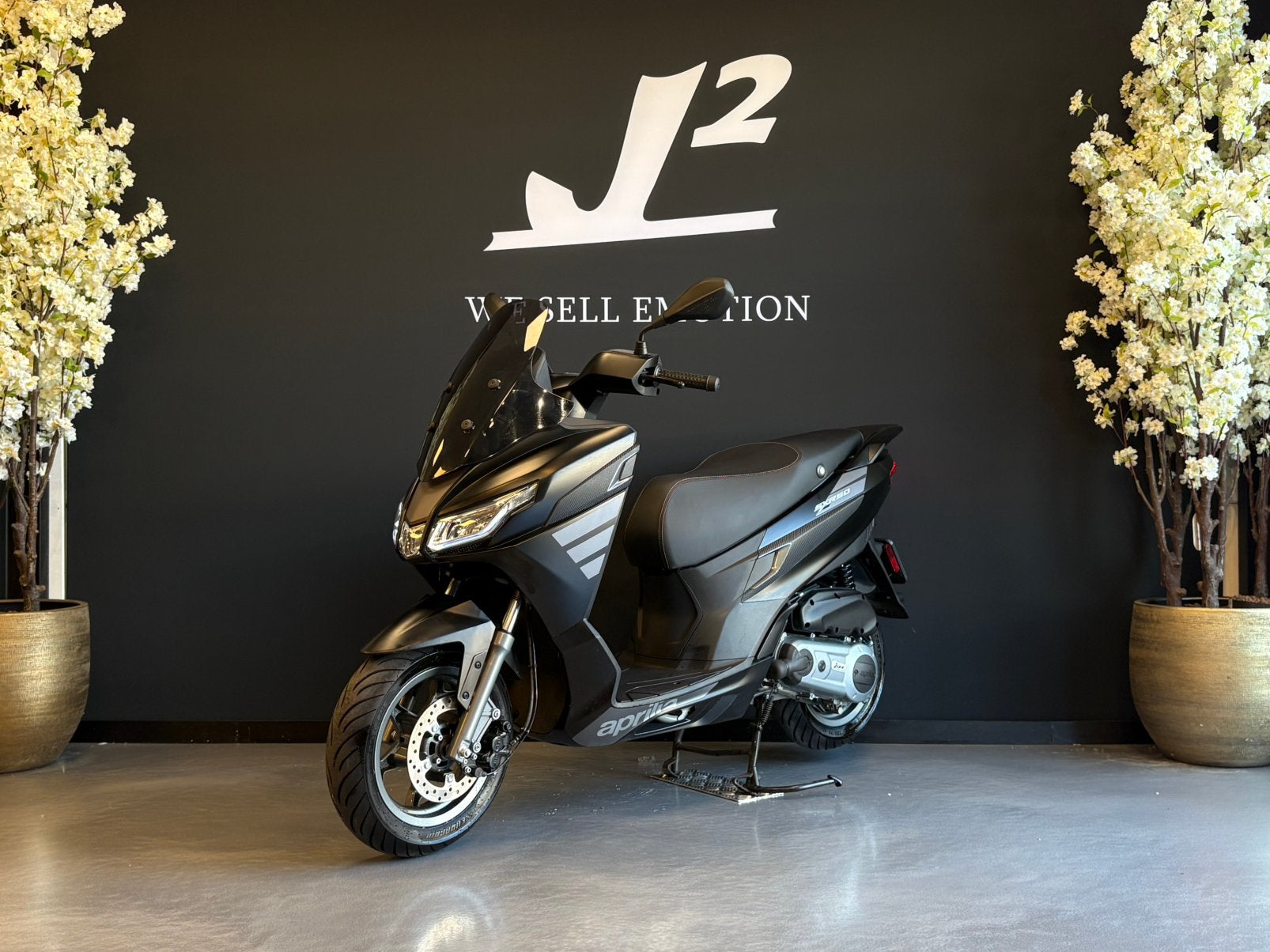 Aprilia SXR 50 | Mat Zwart | Brom | 2026 | 1052 km | 1 eig, Fietsen en Brommers, Scooters | Aprilia, Overige modellen, ., Maximaal 45 km/u