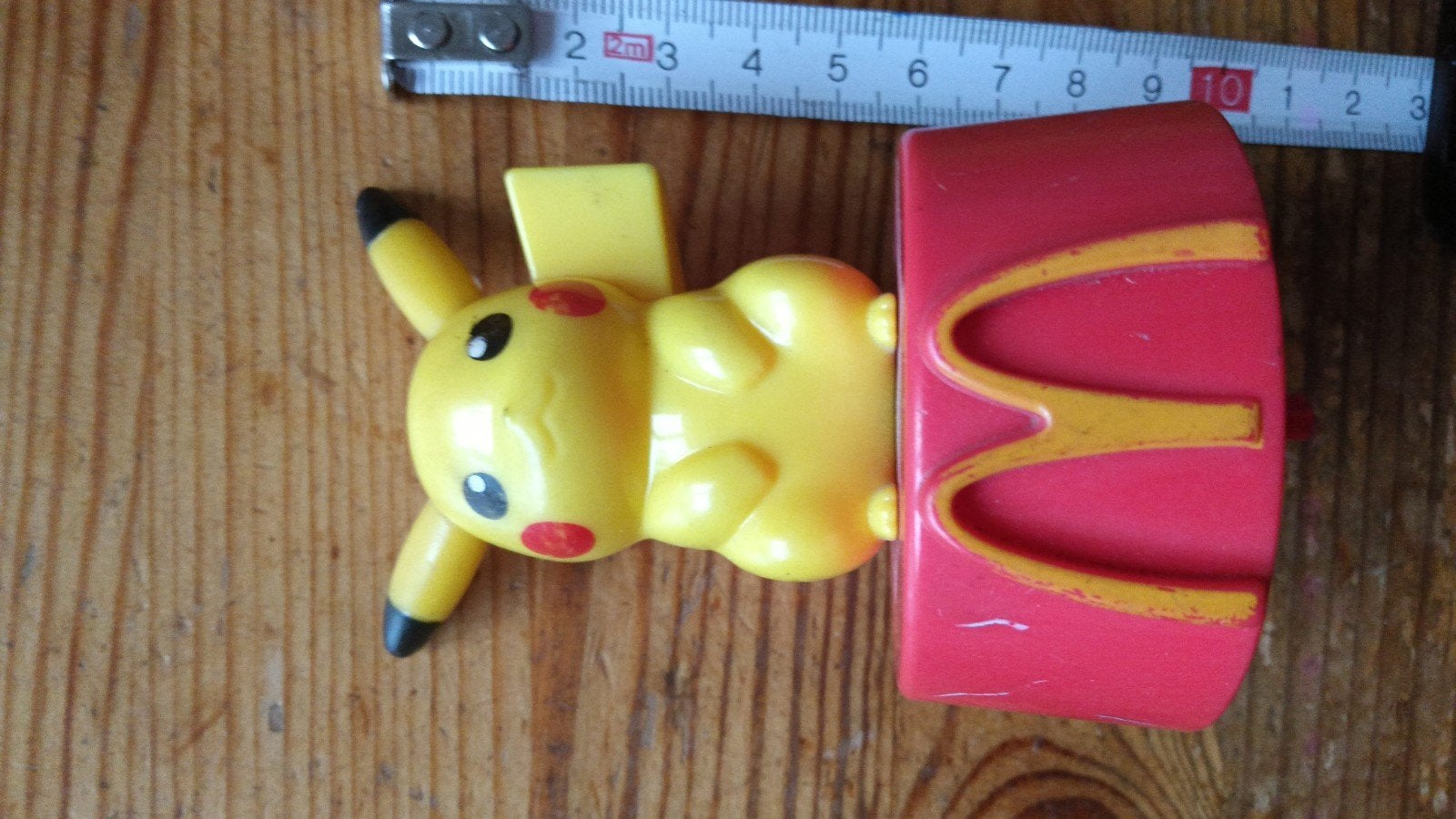McDonald's Pikachu Happy Meal Speeltje 2017 - 9 cm, Ophalen of Verzenden, Gebruikt