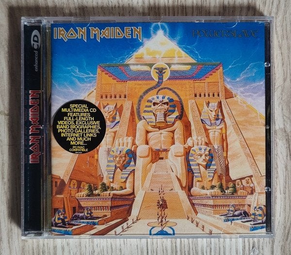 Iron Maiden – Powerslave, Cd's en Dvd's, Ophalen of Verzenden, Zo goed als nieuw