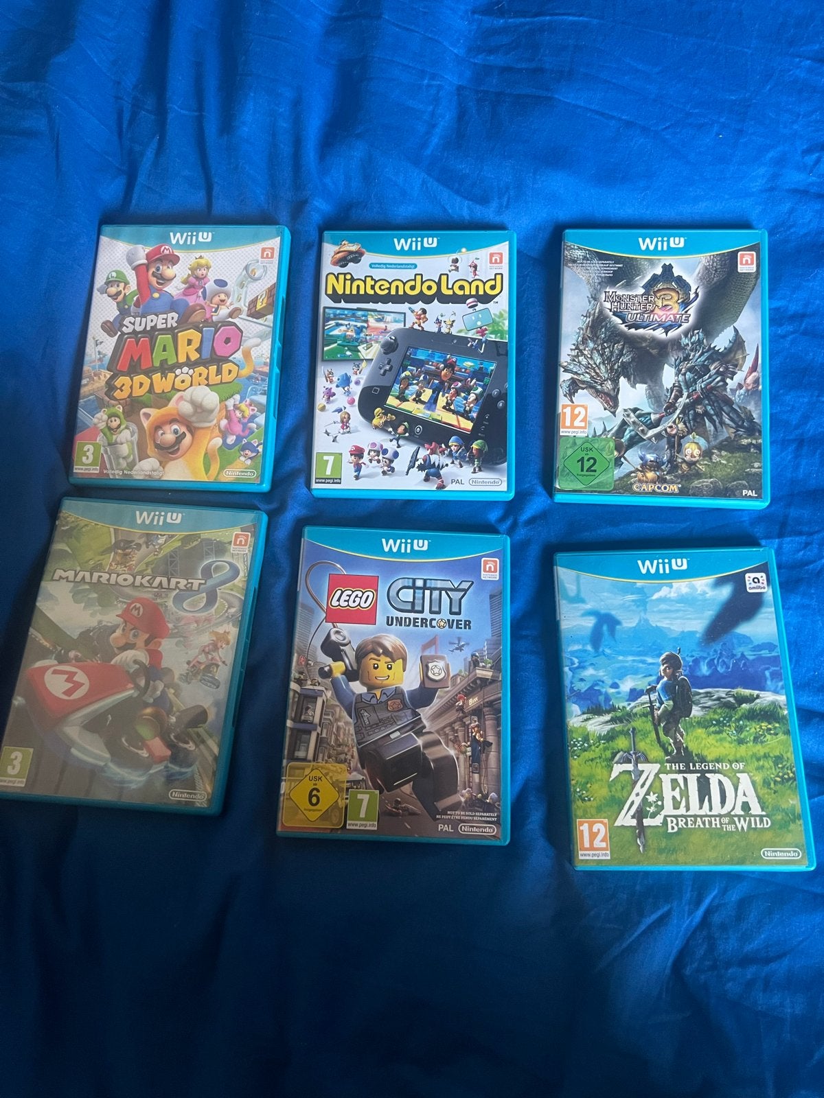 Wii U Games: Super Mario, Zelda, Mario Kart, LEGO, Nintendo, Gebruikt, Overige genres, Eén computer, Ophalen of Verzenden