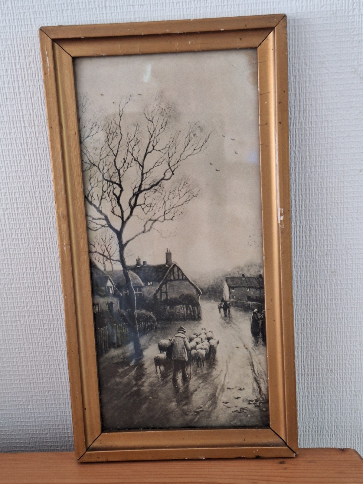 lithografie?JW Gozzard?, Ophalen of Verzenden