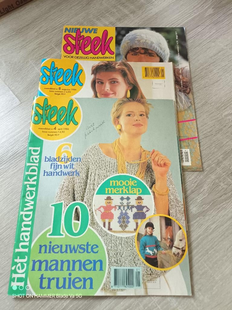 Steek Tijdschrift, Ophalen of Verzenden, Zo goed als nieuw, Breien of Haken, Patroon of Boek