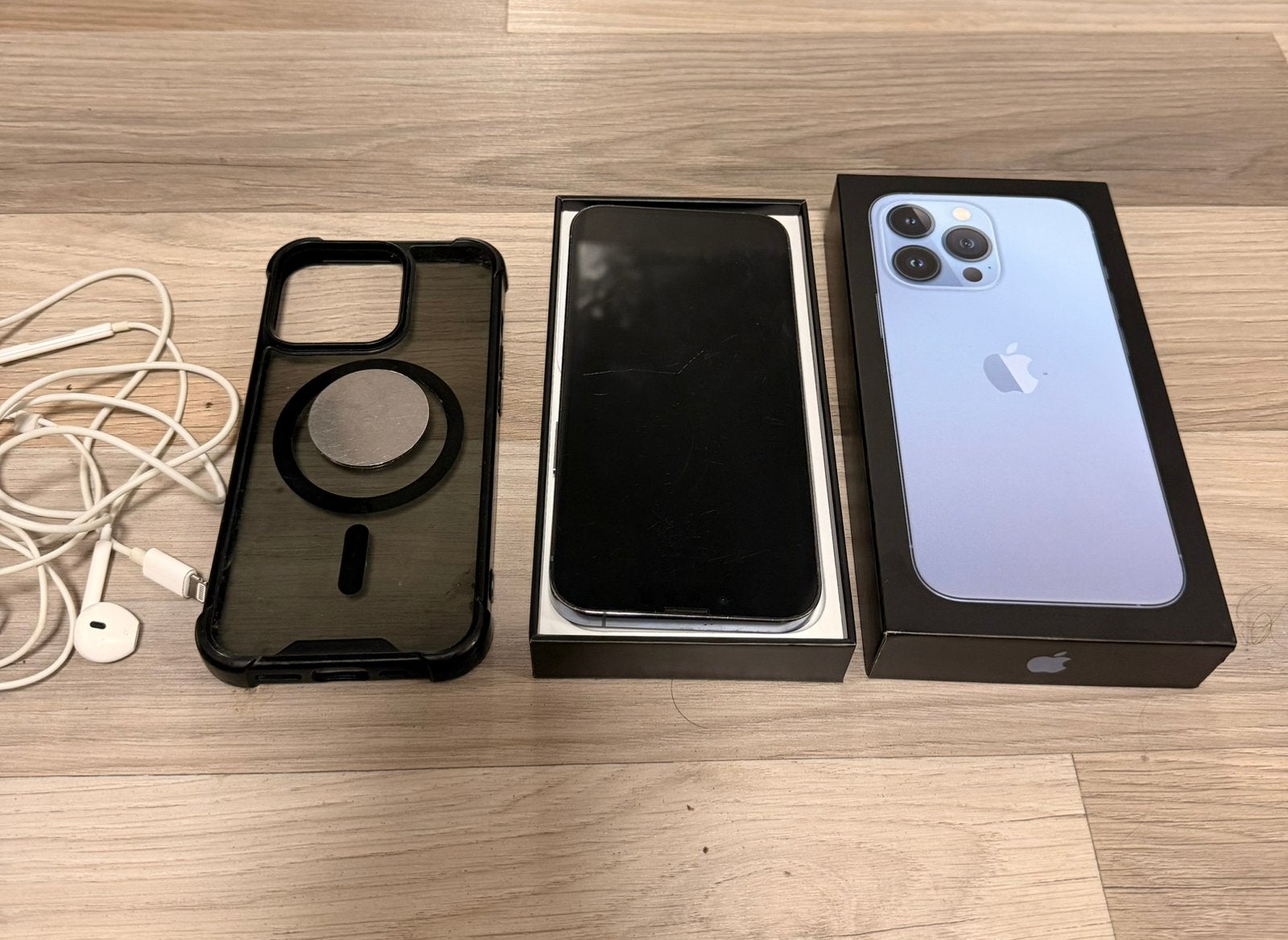 Apple iPhone 13 Pro 128GB Sierra Blue – Zeer nette staat, 128 GB, Blauw, Ophalen of Verzenden, Zo goed als nieuw