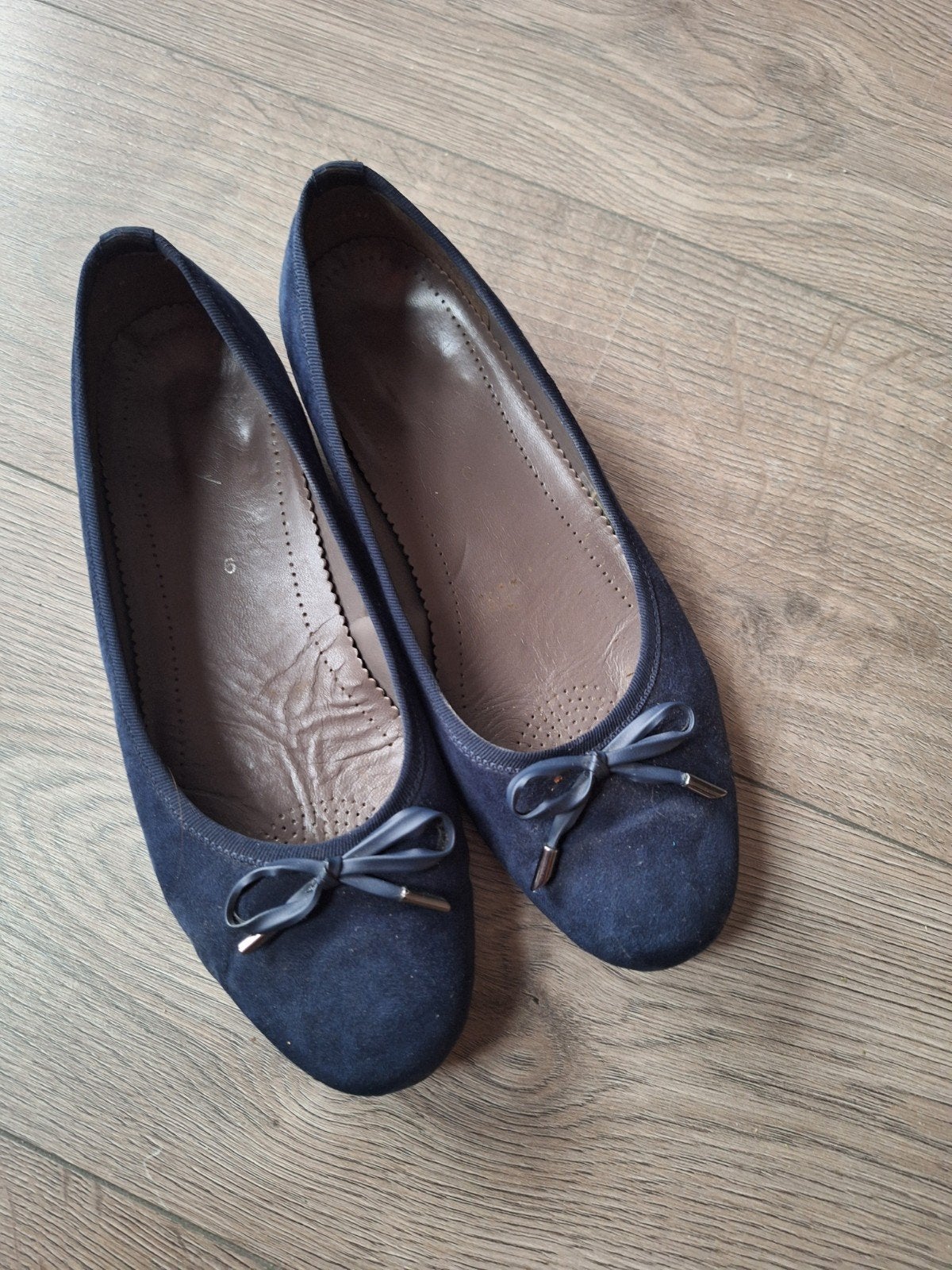 Ballerina's.  Luftpolster. 39, Luftpolster, Blauw, Zo goed als nieuw, Ballerina's