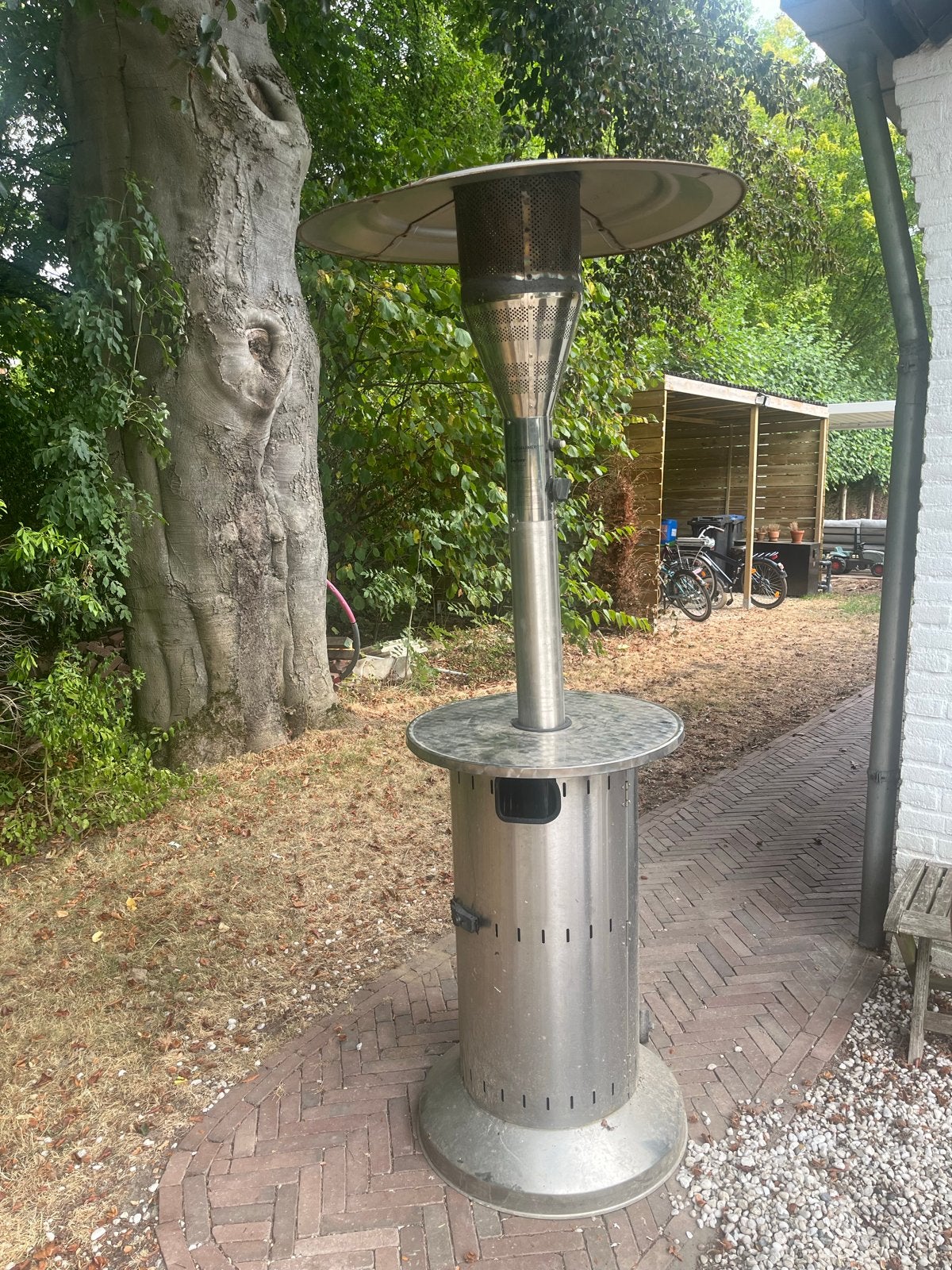 Enders Terrasverwarmer Gas, Tuin en Terras, Ophalen, Gebruikt, Gas, Vloer