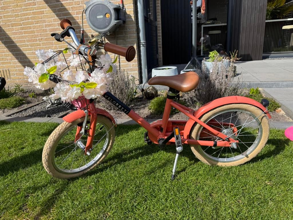 Veloretti Maxi kinderfiets 16”, Ophalen, Gebruikt, Velgrem, 16 tot 20 inch