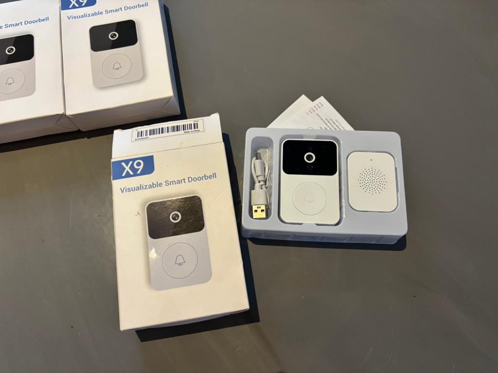 X9 Visualizable Smart Deurbel, Ophalen of Verzenden, Bewegingsdetectiesensor, Nieuw, Draadloos