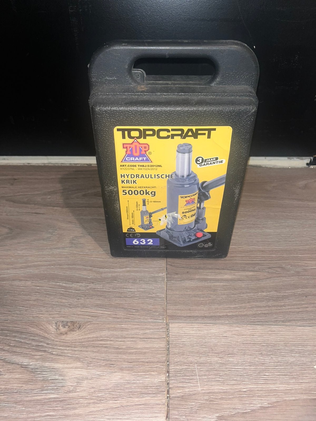 Potkrik 5 ton, Auto diversen, Ophalen, Nieuw, Hydraulisch, Potkrik