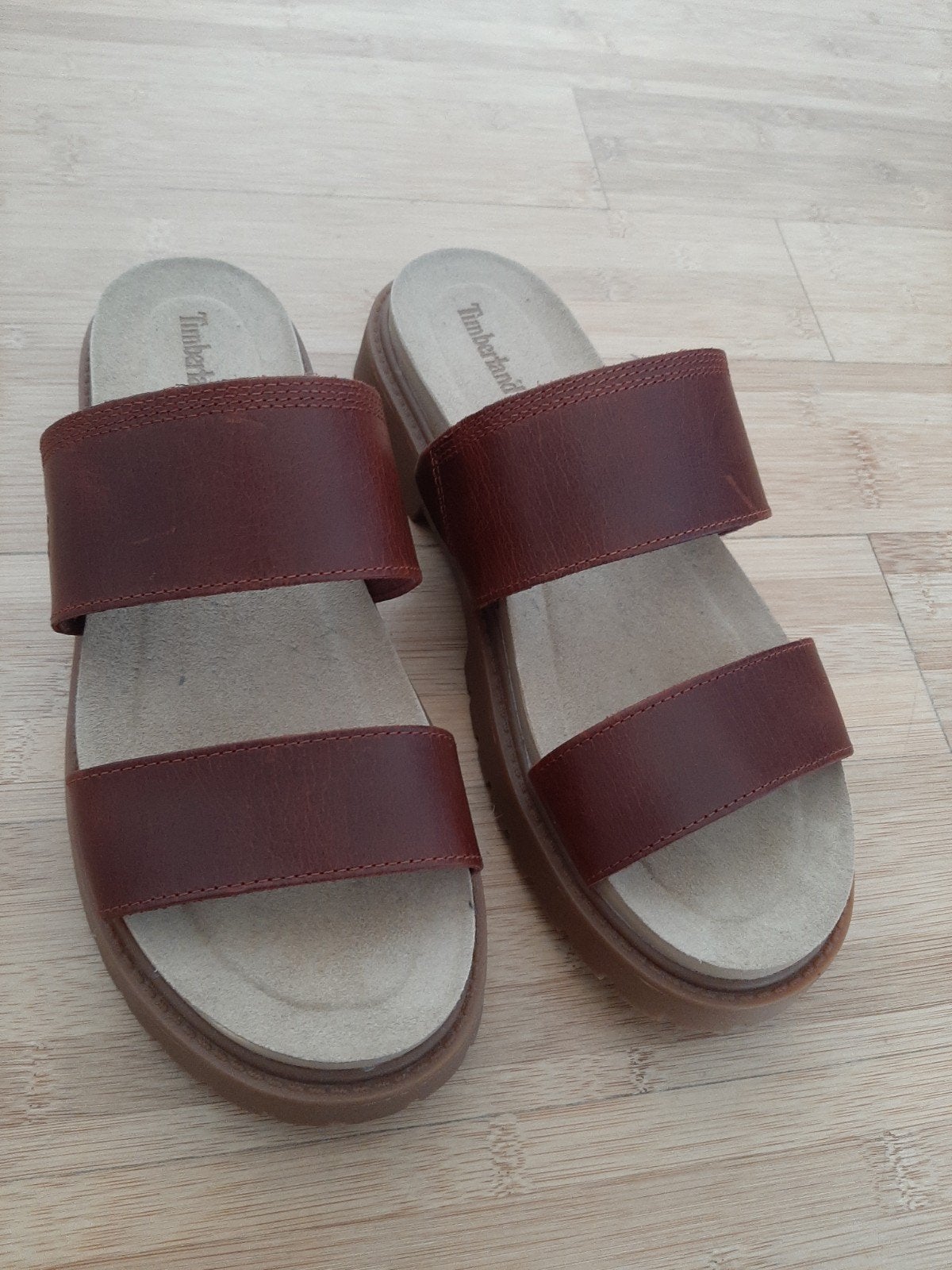 Timberland sandalen dames maat 41, Kleding | Dames, Bruin, Zo goed als nieuw, Timberland, Sandalen of Muiltjes