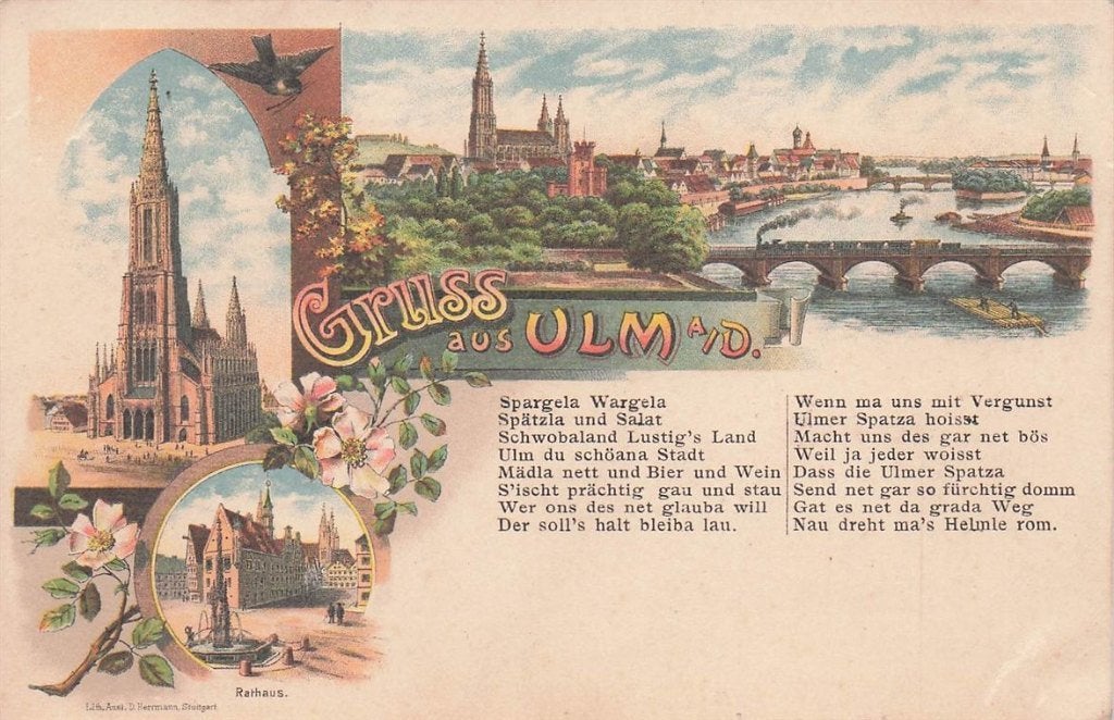 702-369-013 Ulm, Verzenden, Voor 1920, Duitsland
