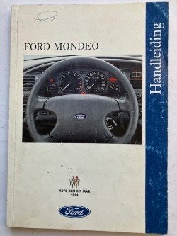 Ford Mondeo Handleiding          (1994)     NL, Auto diversen, Handleidingen en Instructieboekjes, Ophalen of Verzenden