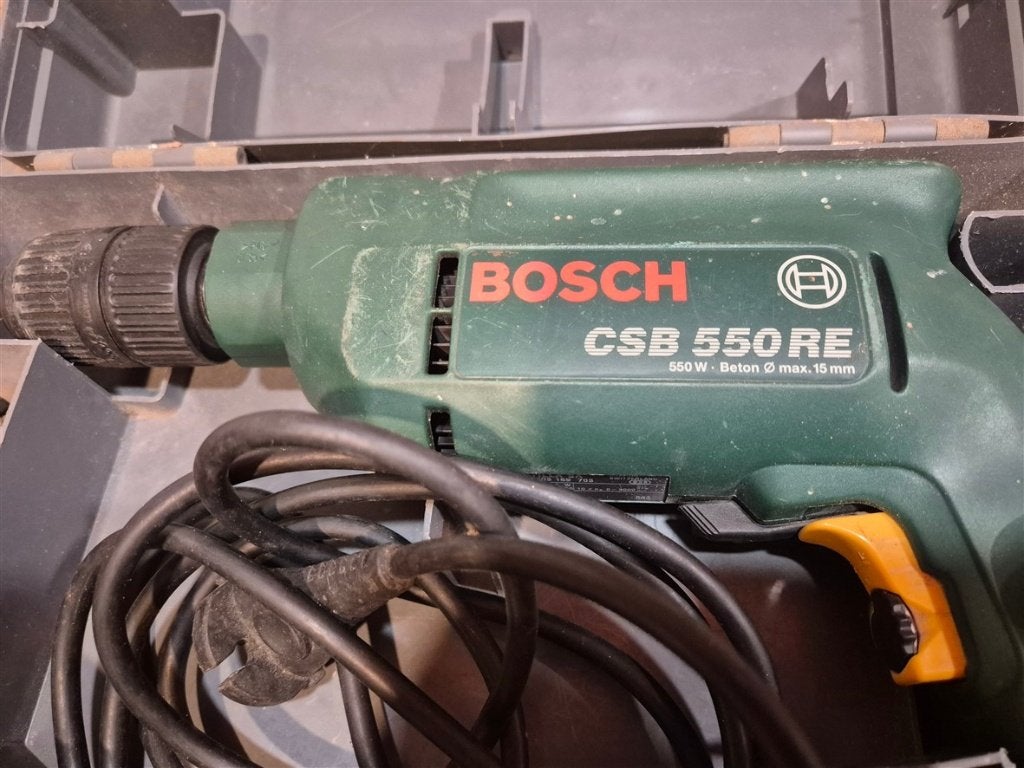 Bosch elektrische klop- / boormachine, Doe-het-zelf en Verbouw, Boormachine, Gebruikt, Ophalen of Verzenden, Variabele snelheid