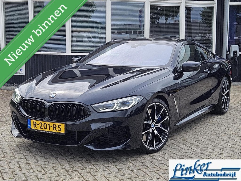 BMW 8-serie 840i High Executive M SPORT / DAK CARBON/CARPLAY, Achterwielaandrijving, Gebruikt, Euro 6, Met garantie (alle)