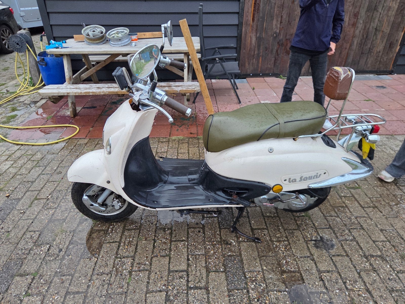 scooter 50cc 4t retro, Fietsen en Brommers, Brommeronderdelen | Scooters, Ophalen, Gebruikt