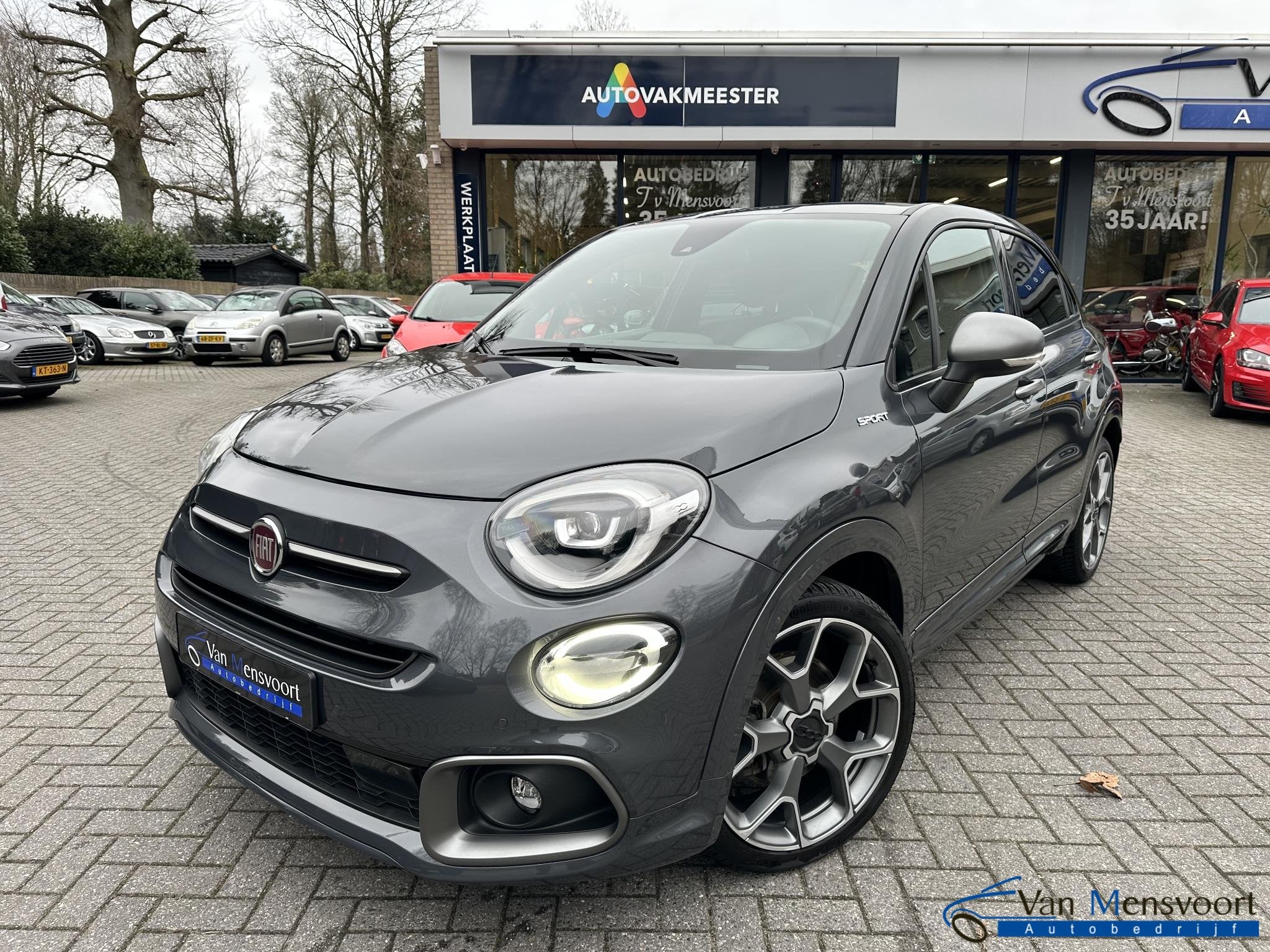 Fiat 500 X 1.3 GSE Sport FireFly Turbo 150PK Automaat 1eEig|, Dealer onderhouden, Gebruikt, 4 cilinders, 500X