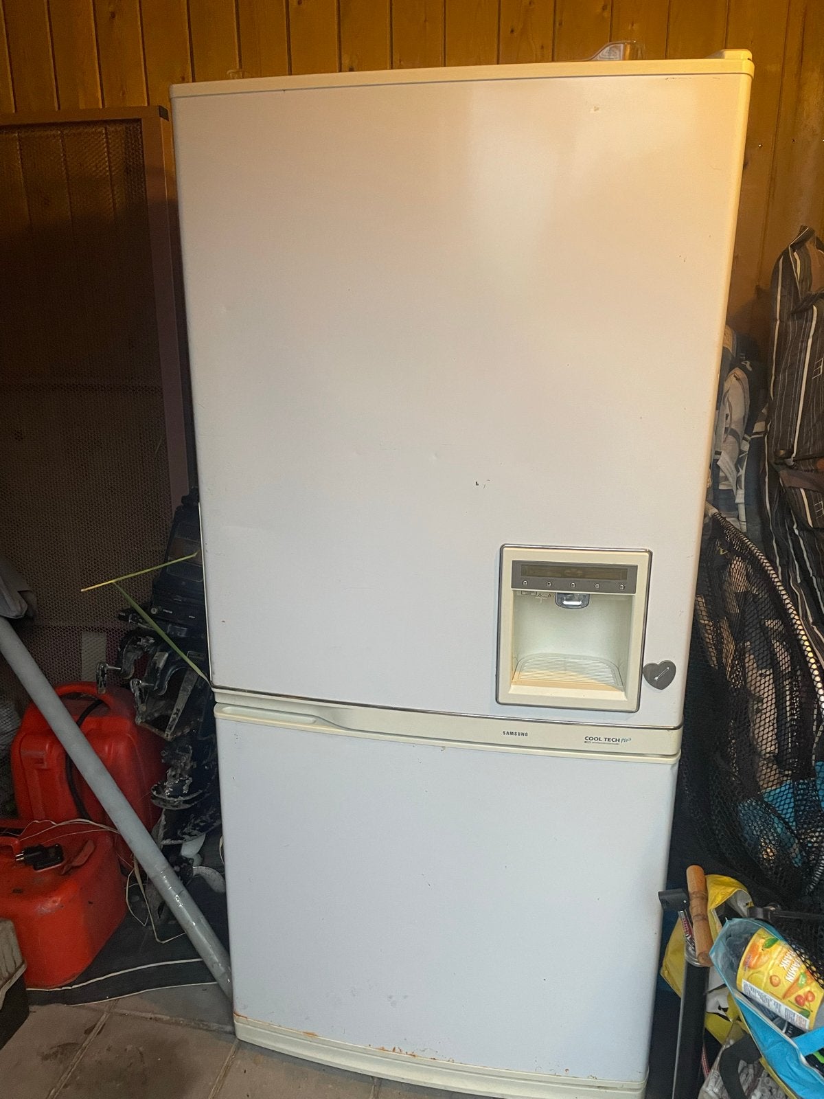 Samsung Combi Koelkast, Witgoed en Apparatuur, Koelkasten en IJskasten, Ophalen, Gebruikt, 200 liter of meer, 60 cm of meer