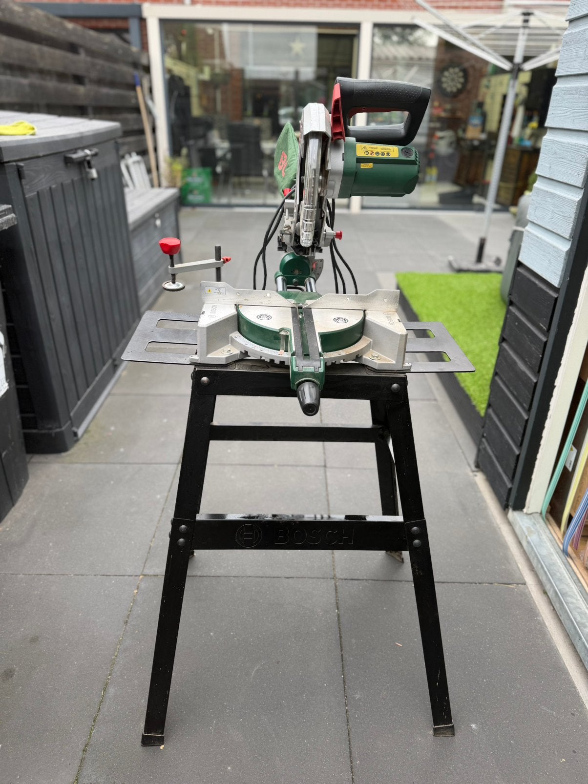 Bosch PCM 8 ST, Gebruikt, Cirkelzaag, 600 tot 1200 watt, Ophalen of Verzenden