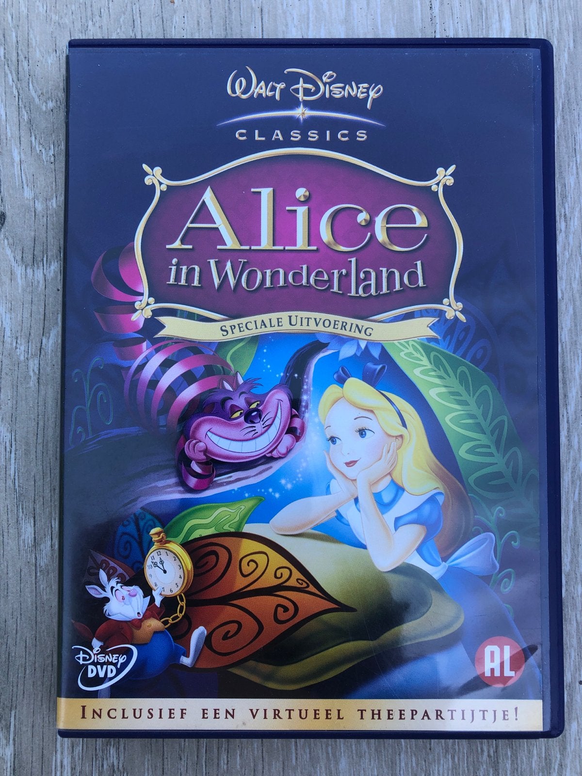 Disney Classics: Alice in Wonderland Speciale Uitvoering DVD, Alle leeftijden, Nederlands, Familie, Film