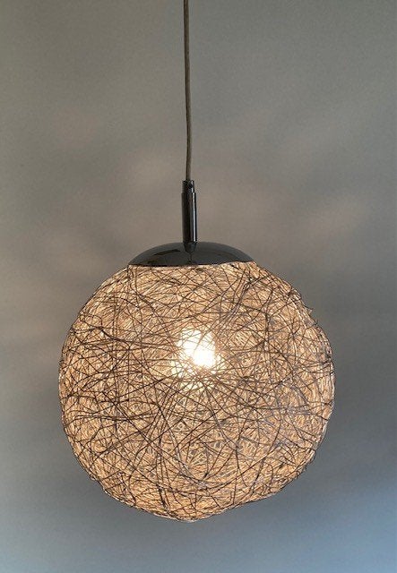Catellani & Smith model ala Fil de fer hanglamp, Ophalen of Verzenden, Zo goed als nieuw, Metaal