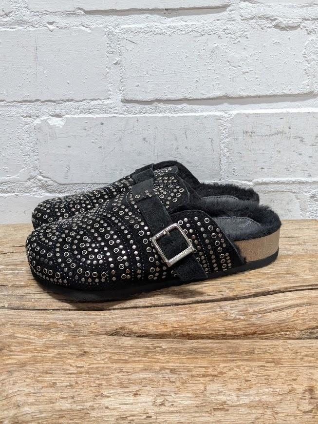 EST'SEVEN - Leren klompen - mules maat 38 - Nieuw €130, Kleding | Dames, Schoenen, Zwart, Nieuw, X, EST'SEVEN