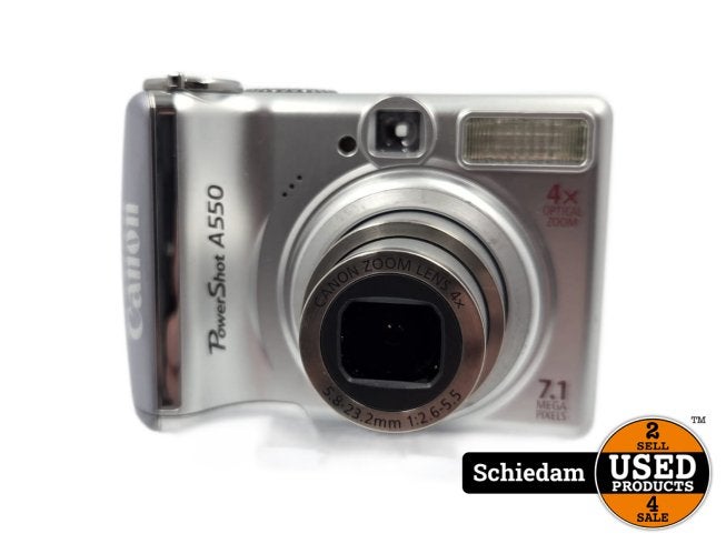 Canon PowerShot A550 Digitale Compact Camera | Nette Staat, Canon, Gebruikt, Support@canon.com, 30-2, Shimomaruko 3-chome, Ohta-ku
Tokyo 146-8501
Japan