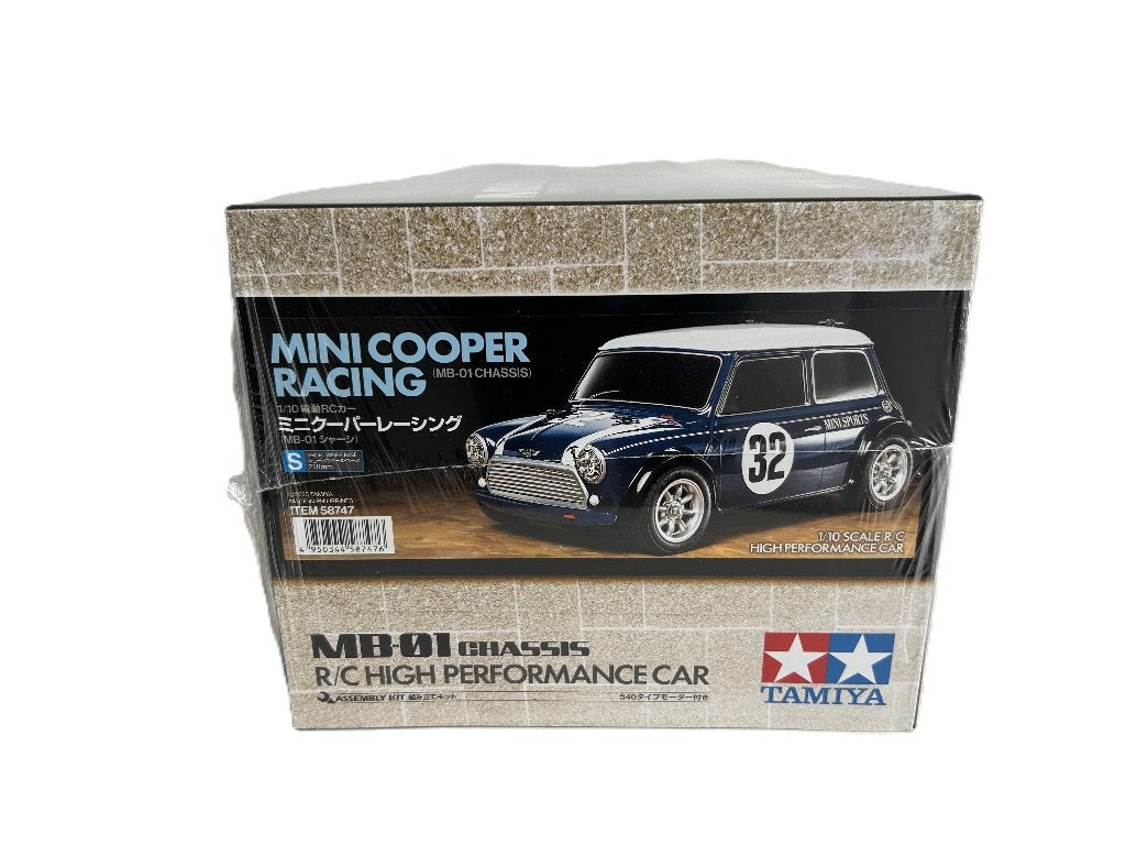 Tamiya 58747 1:10 RC Mini Cooper Racing MB-01 1/10 rc auto, Elektro, Verzenden, Nieuw, Schaal 1:10