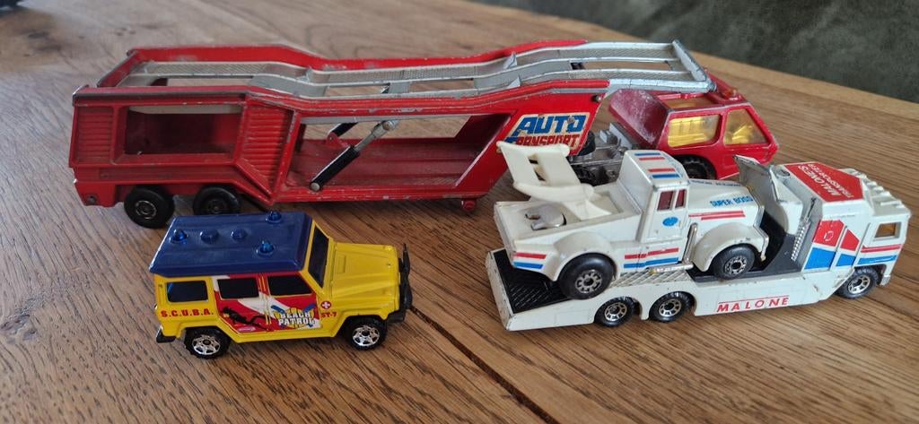 Matchbox vrachtwagens, 2 stuks, Ophalen of Verzenden, Gebruikt