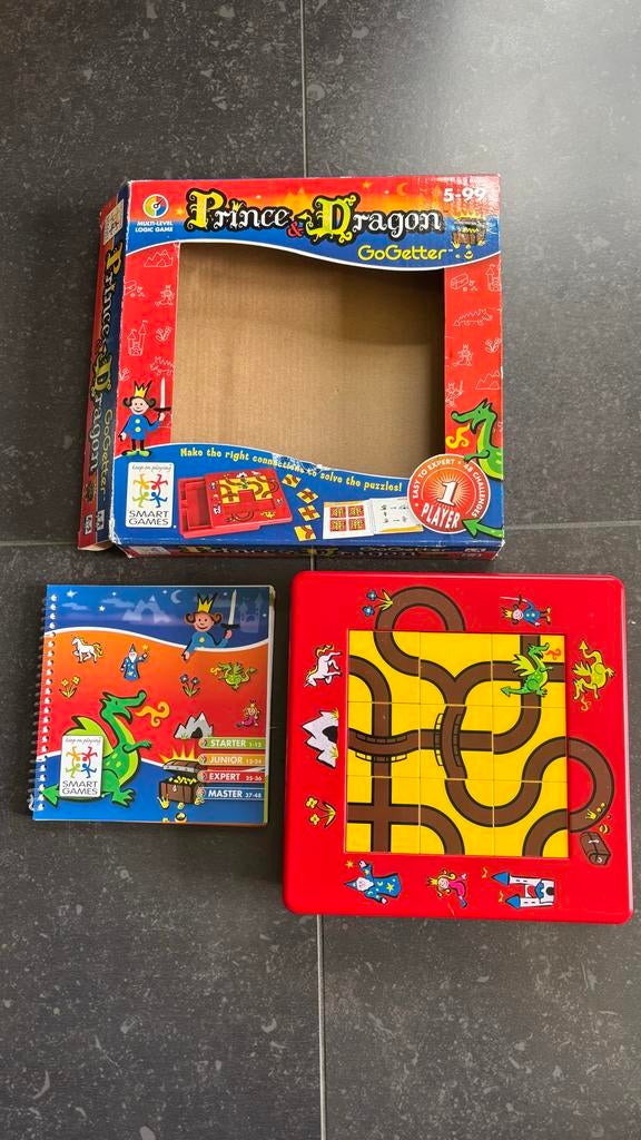 SmartGames Prince & Dragon Go Getter Puzzelspel, Ophalen of Verzenden, Zo goed als nieuw