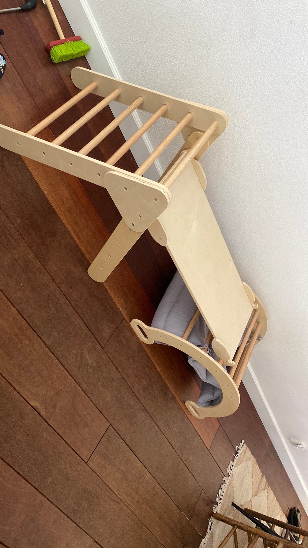 6-in-1 Kinder Klimrek van Eco Hout | Montessori Pikler Set, Kinderen en Baby's, Ophalen, Zo goed als nieuw