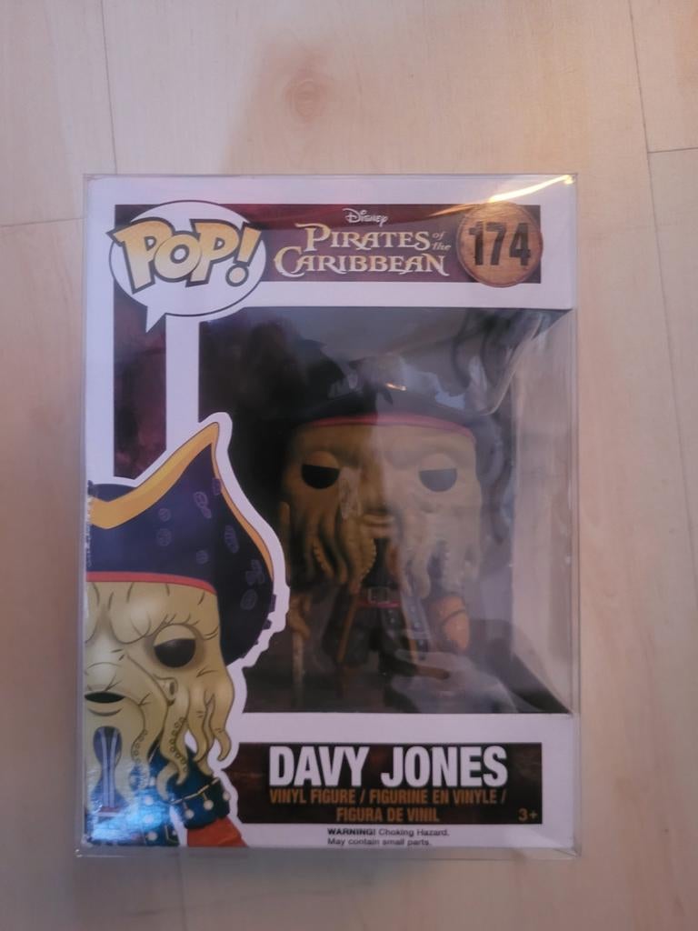 Funko Pop! Davy Jones #174 - Pirates of the Caribbean, Ophalen of Verzenden, Zo goed als nieuw
