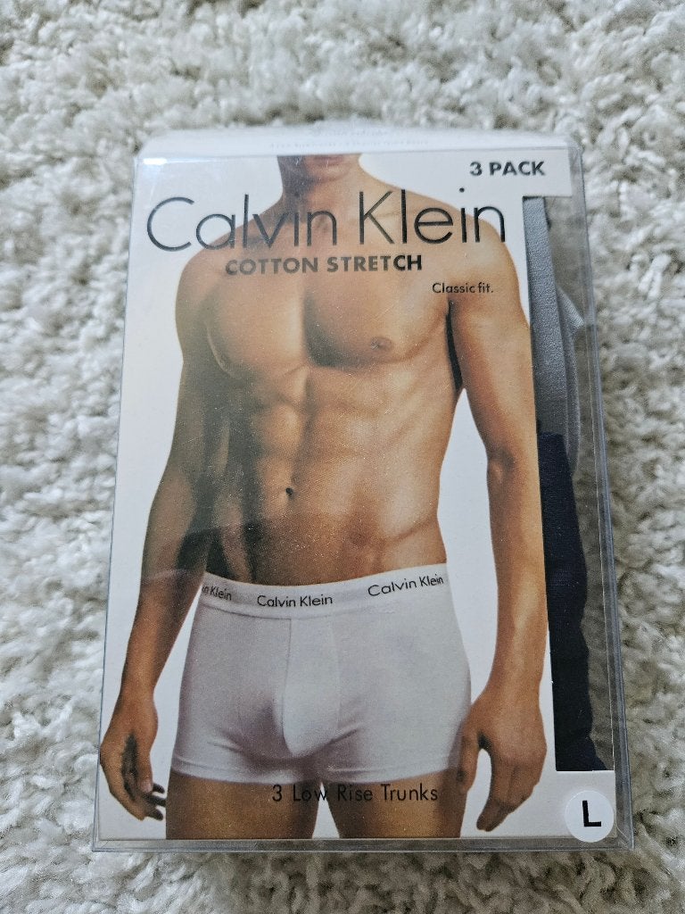 Nieuwe boxers trunks Calvin Klein, Kleding | Heren, Ophalen of Verzenden, Blauw, Calvin Klein, Boxer