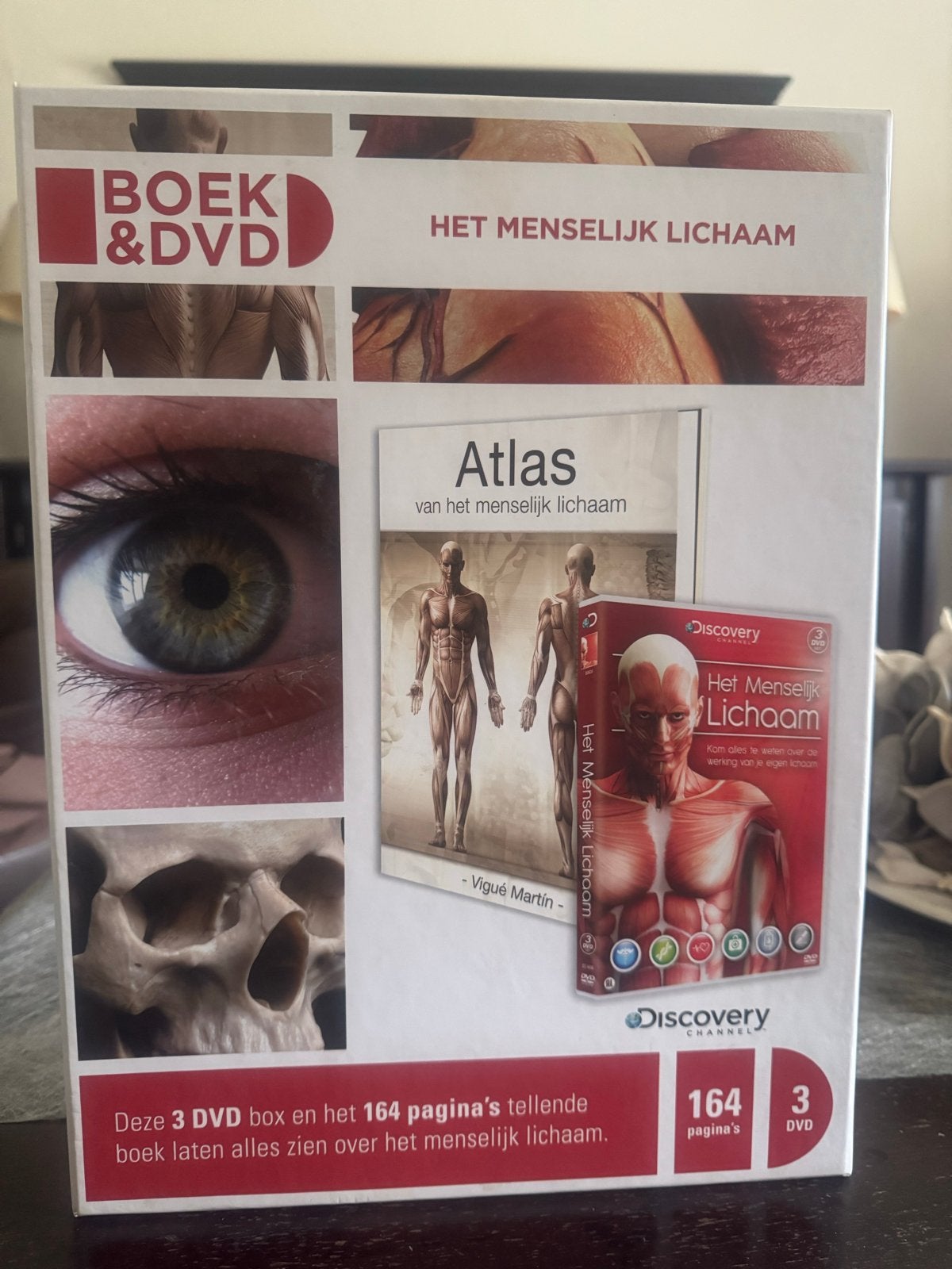 Het Menselijk Lichaam Boek & DVD Discovery Channel, Verzenden, Zo goed als nieuw, Natuurwetenschap