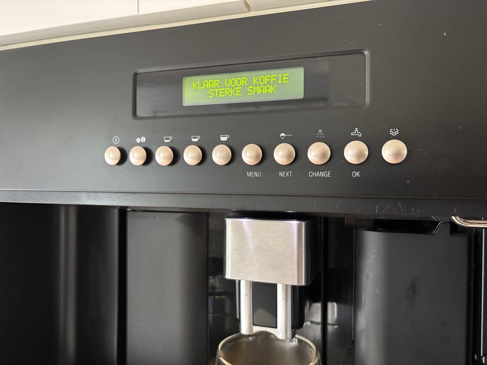 Pelgrim Inbouw espresso/koffiemachine, Ophalen, Afneembaar waterreservoir, Gebruikt, 10 kopjes of meer