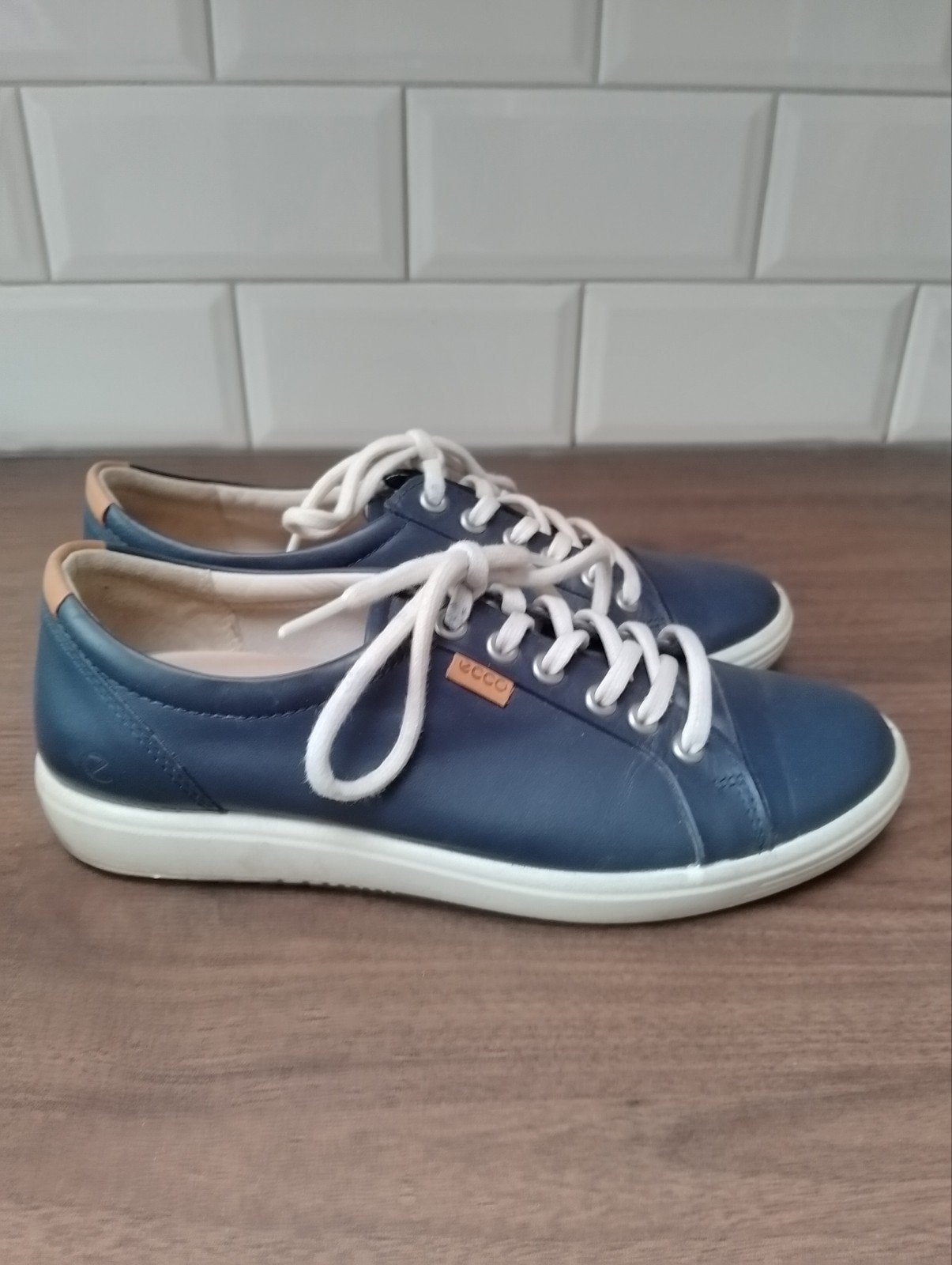 Ecco Dames Sneakers Maat 39 - Zo goed als nieuw, Ophalen, Ecco, Blauw, Zo goed als nieuw