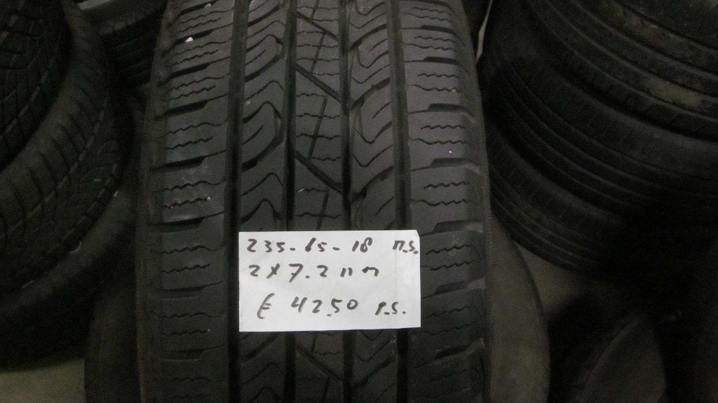 235 65 18 Nexen Roadian HTX RH5 M&S zomerbanden, 18 inch, Gebruikt, Ophalen of Verzenden, 235 mm