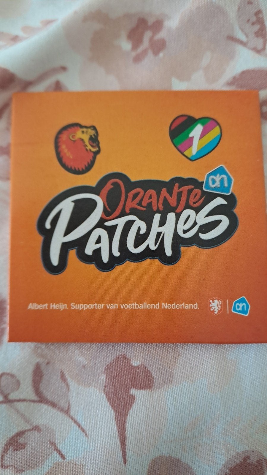Albert Heijn Oranje Patches - Voetbal Nederland, Albert Heijn, Onbekend, Ophalen of Verzenden, Onbekend