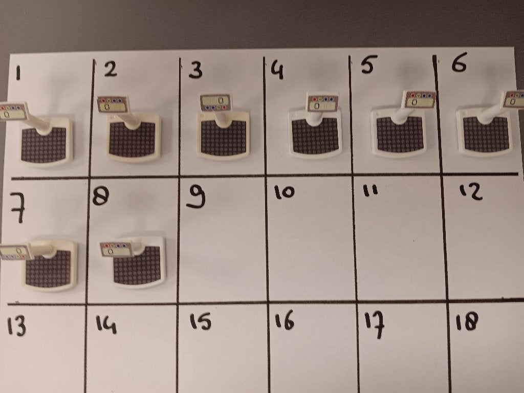 Playmobil Ziekenhuis Weegschaal Onderdelen 0.50, Verzenden, Gebruikt, Losse onderdelen