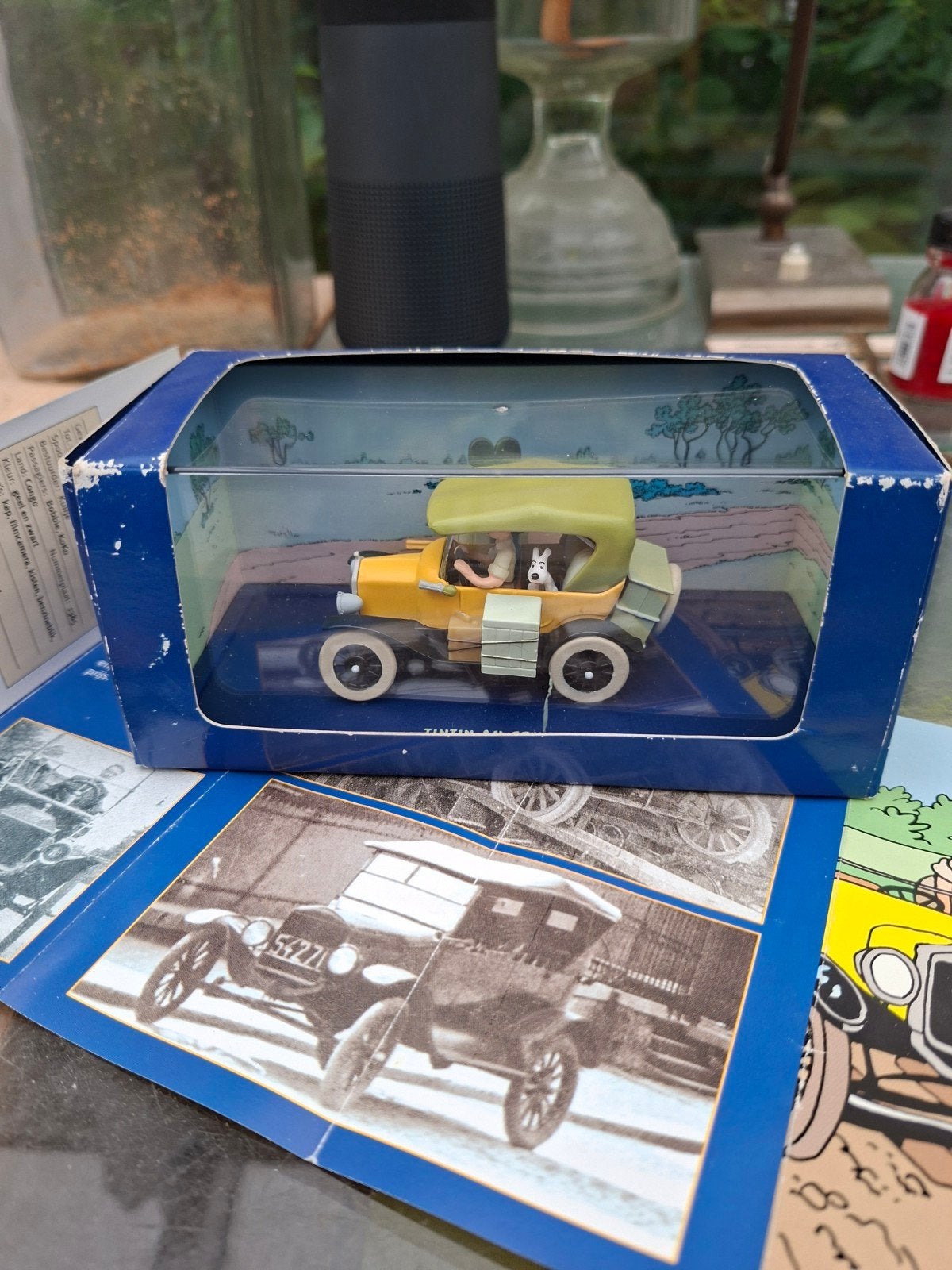 Tintin auto: Ford Model T uit Kuifje in Congo, Ophalen of Verzenden, Zo goed als nieuw, Auto, Overige merken