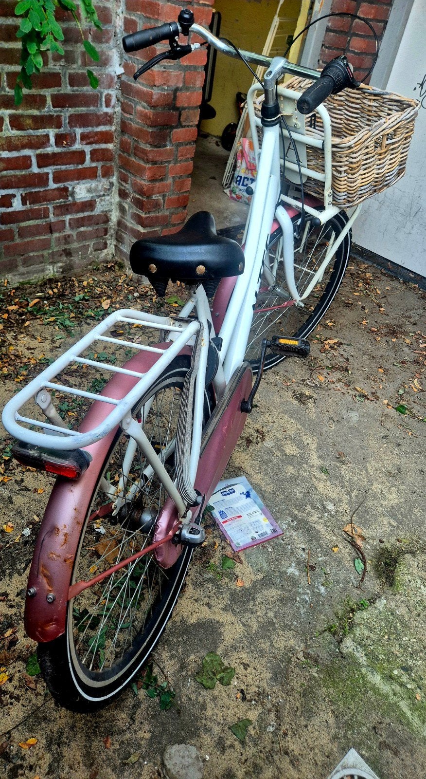 Altec fiets 26 inch met mandje en bagagedrager, Fietsen en Brommers, Ophalen of Verzenden, Gebruikt, Overige merken, Versnellingen