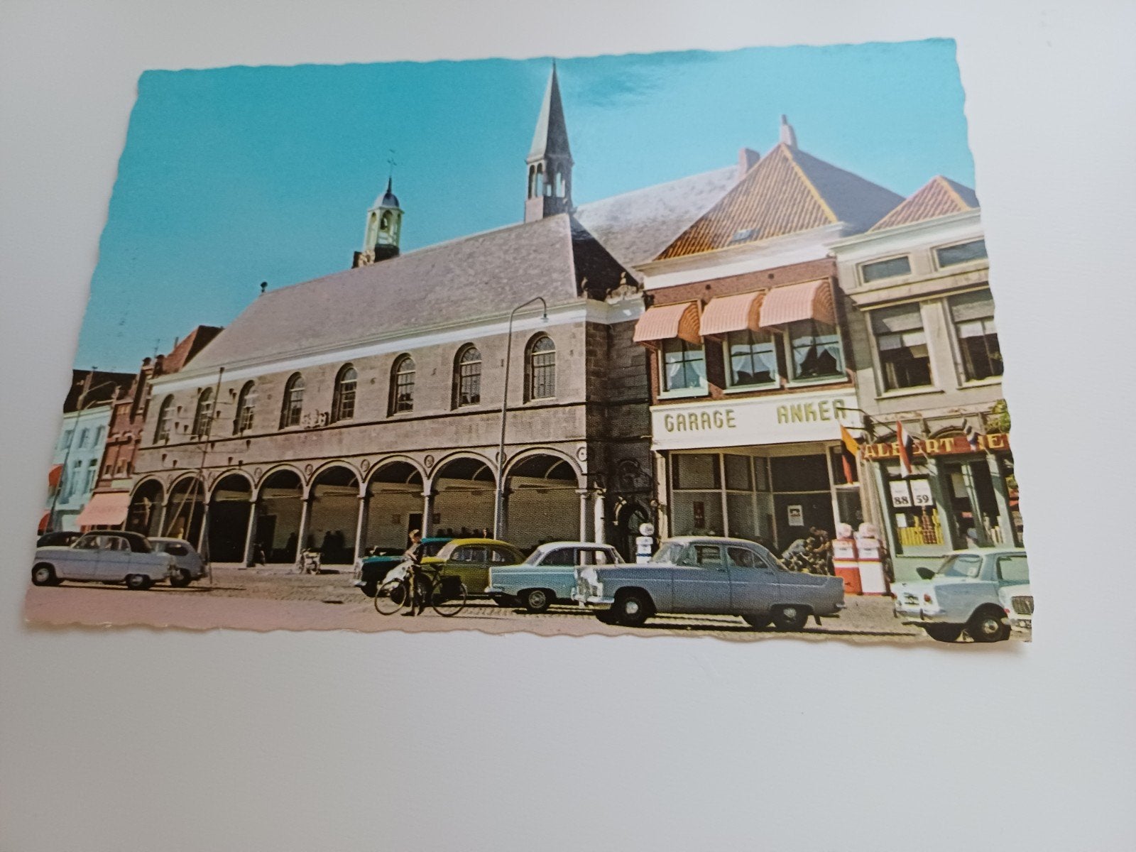 Ansichtkaart Zierikzee Gasthuiskerk, Ophalen of Verzenden, 1960 tot 1980, Ongelopen, Zeeland