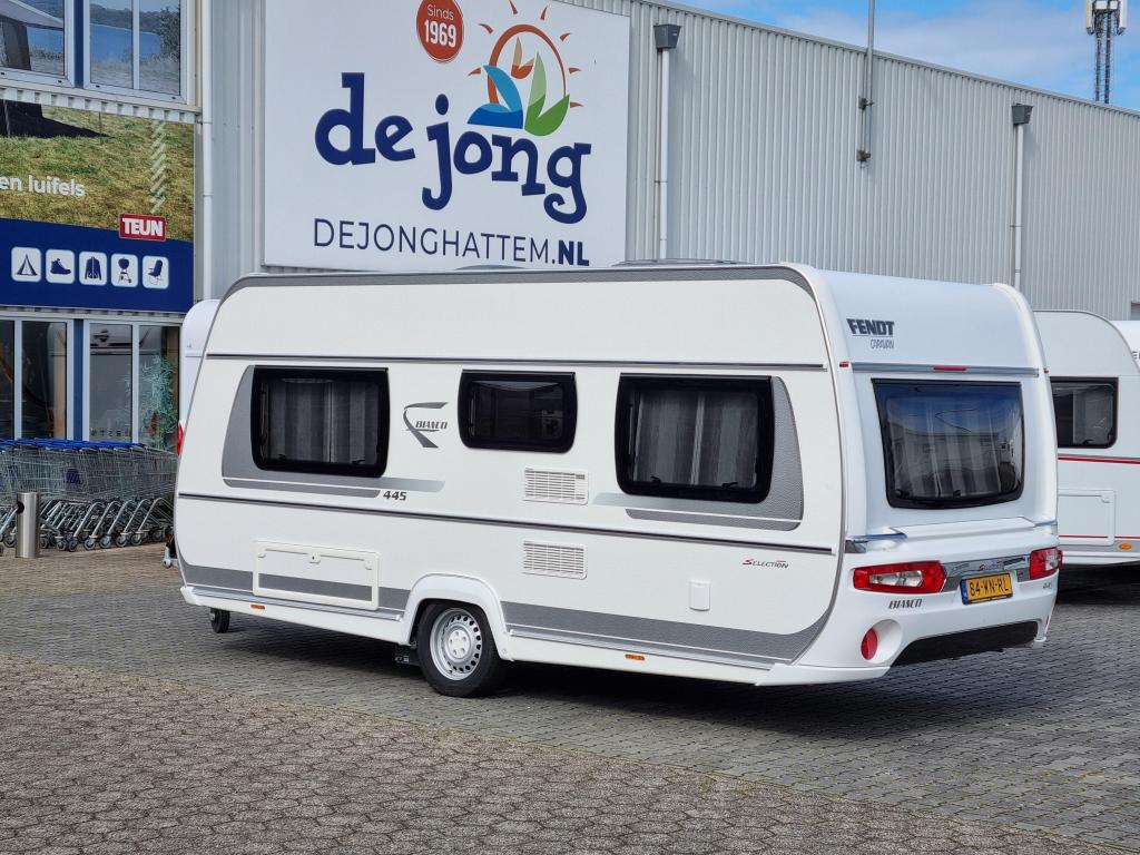 Fendt Bianco Selection 445 TFB - Mover -, Caravans en Kamperen, Rondzit, Bedrijf, Schokbreker, Overige typen