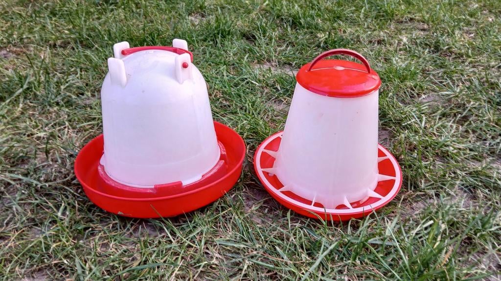Kippen voedersilo en drinktoren, Dieren en Toebehoren, Ophalen, Gebruikt, Overige typen