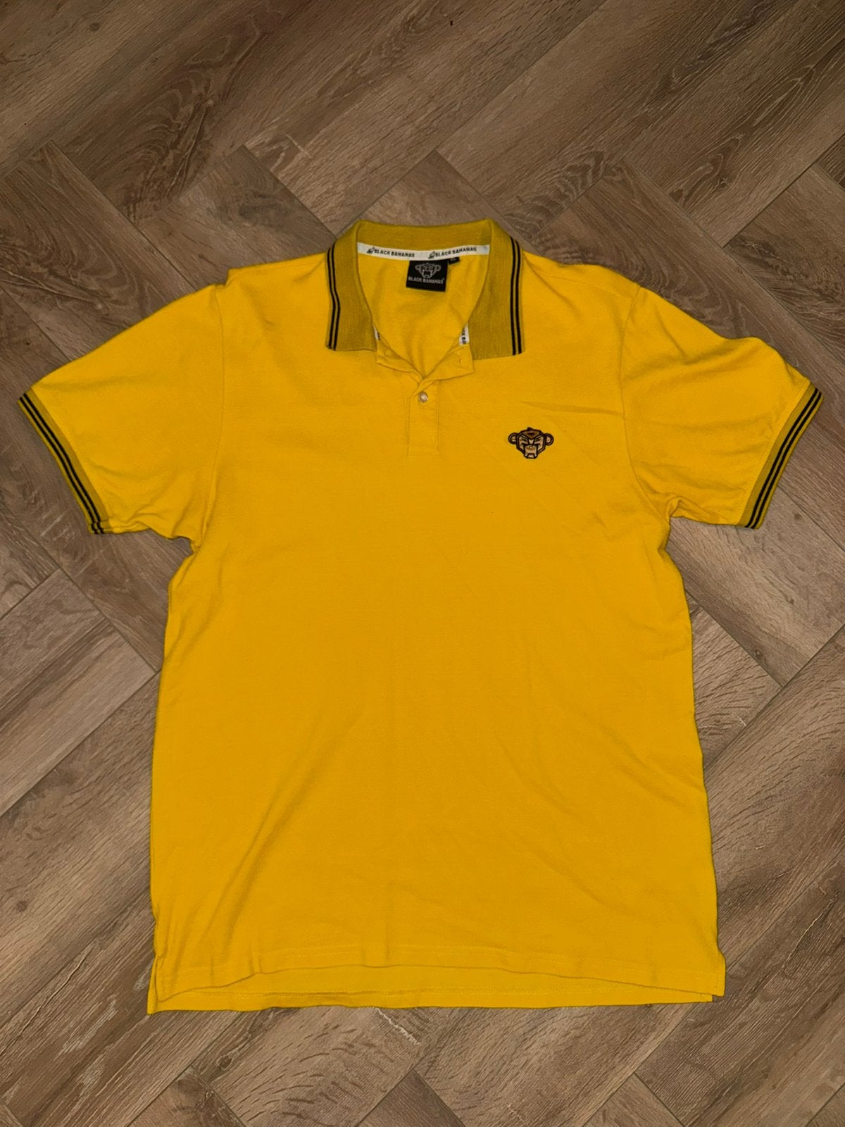Black Bananas polo, Ophalen of Verzenden, Zo goed als nieuw, Maat 56/58 (XL), Zwart