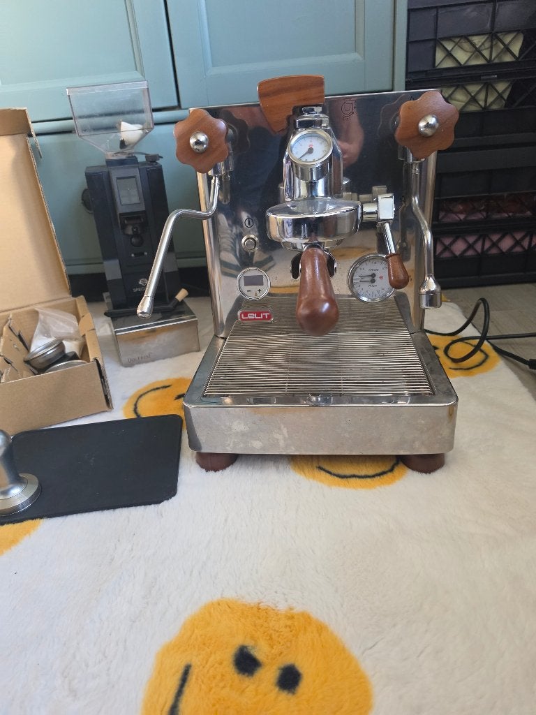Espressomachine lelit bianca v3 compleet, Witgoed en Apparatuur, Koffiezetapparaten, Ophalen, Espresso apparaat, 10 kopjes of meer